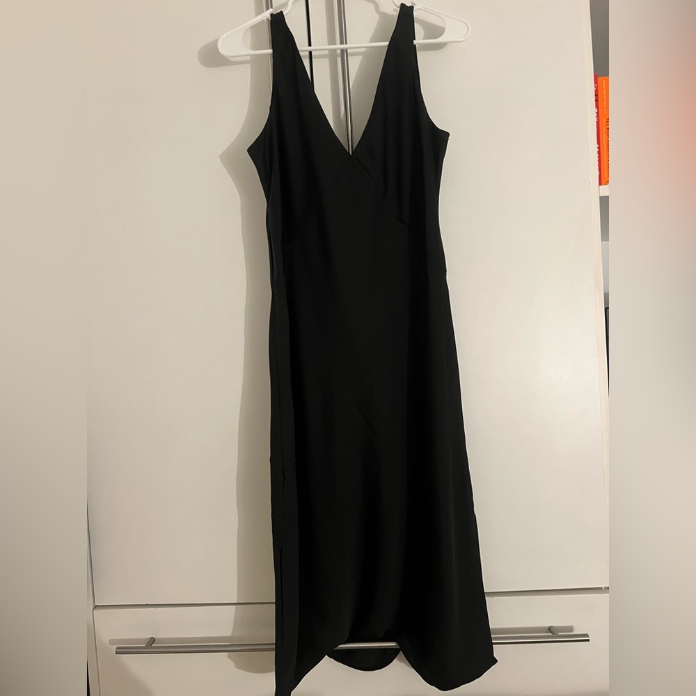 NWT Target A New Day Black Slip Dress Size M